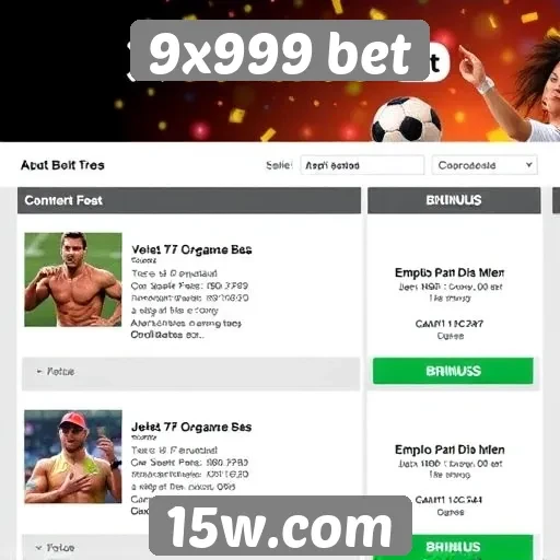 Ofertas de bônus disponíveis no 9x999 bet